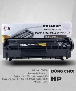 HỘP MỰC IN LASER SR HP 12A - Q2612A