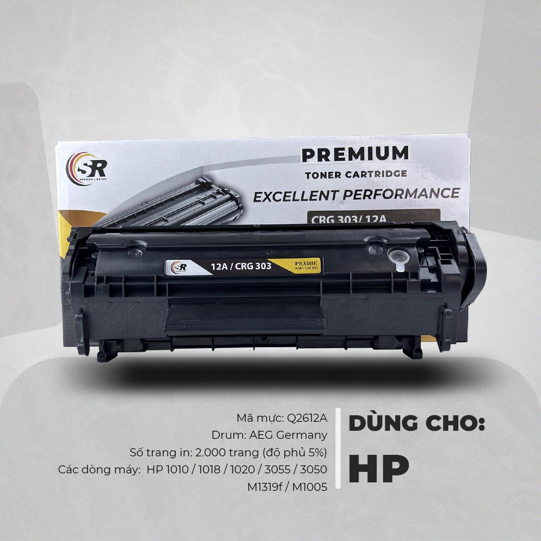 HỘP MỰC IN LASER SR HP 12A - Q2612A