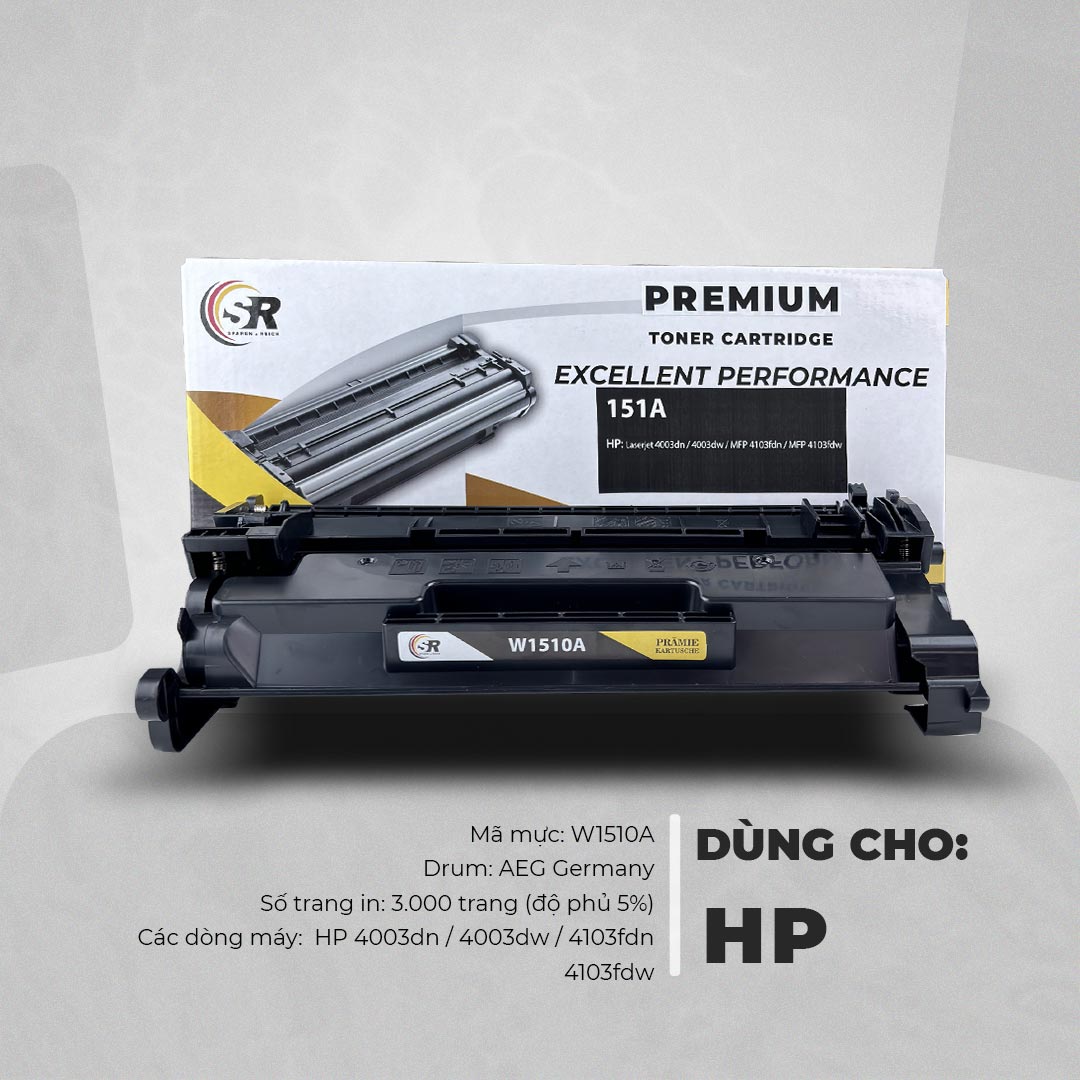 HỘP MỰC IN LASER SR HP 151A - W1510A