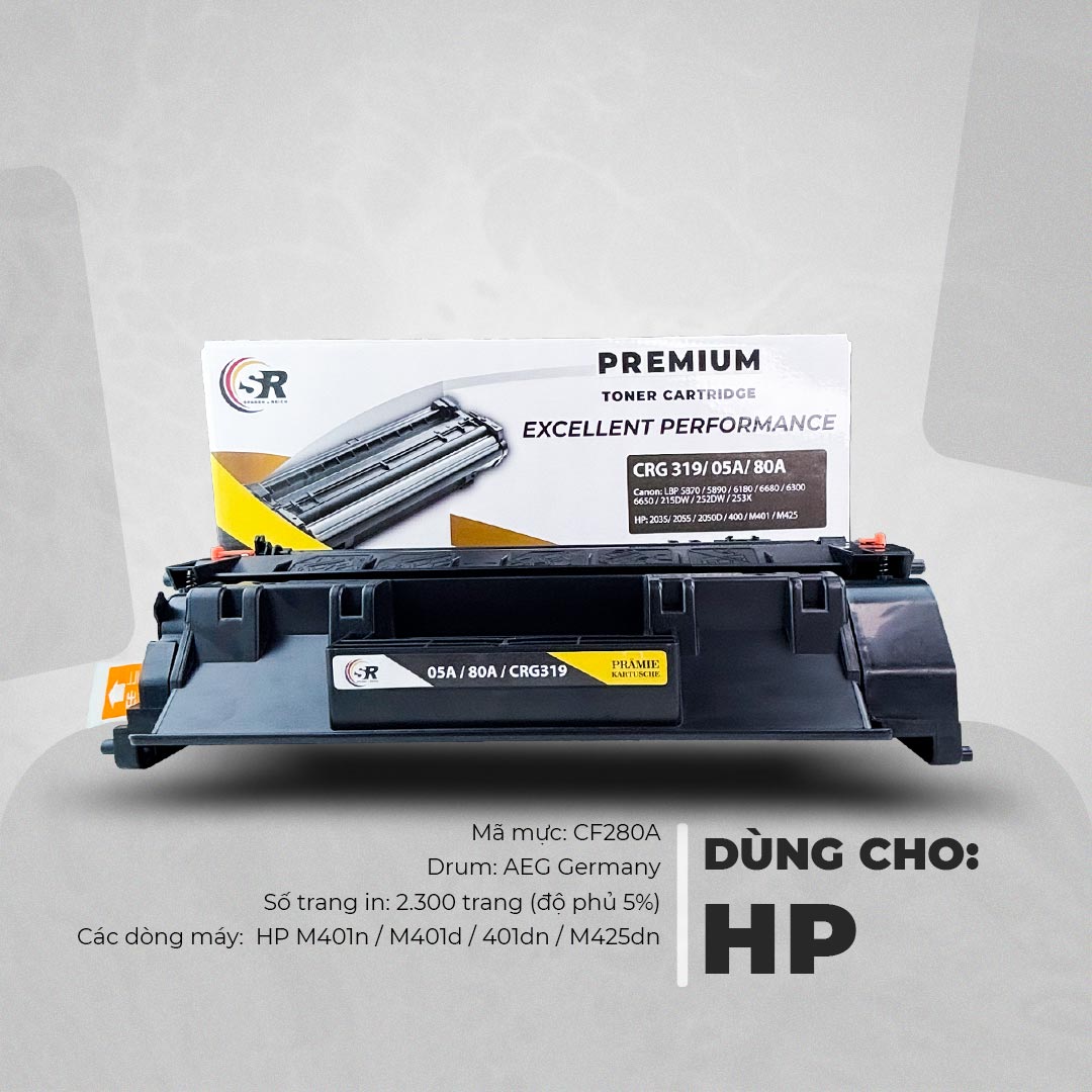 HỘP MỰC IN LASER SR HP 80A - CF280A