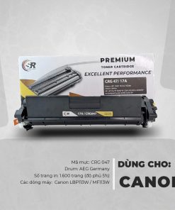 HỘP MỰC IN LASER SR CANON CRG 047