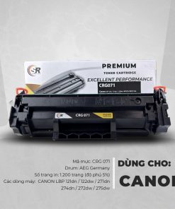 HỘP MỰC IN LASER SR CANON CRG 071